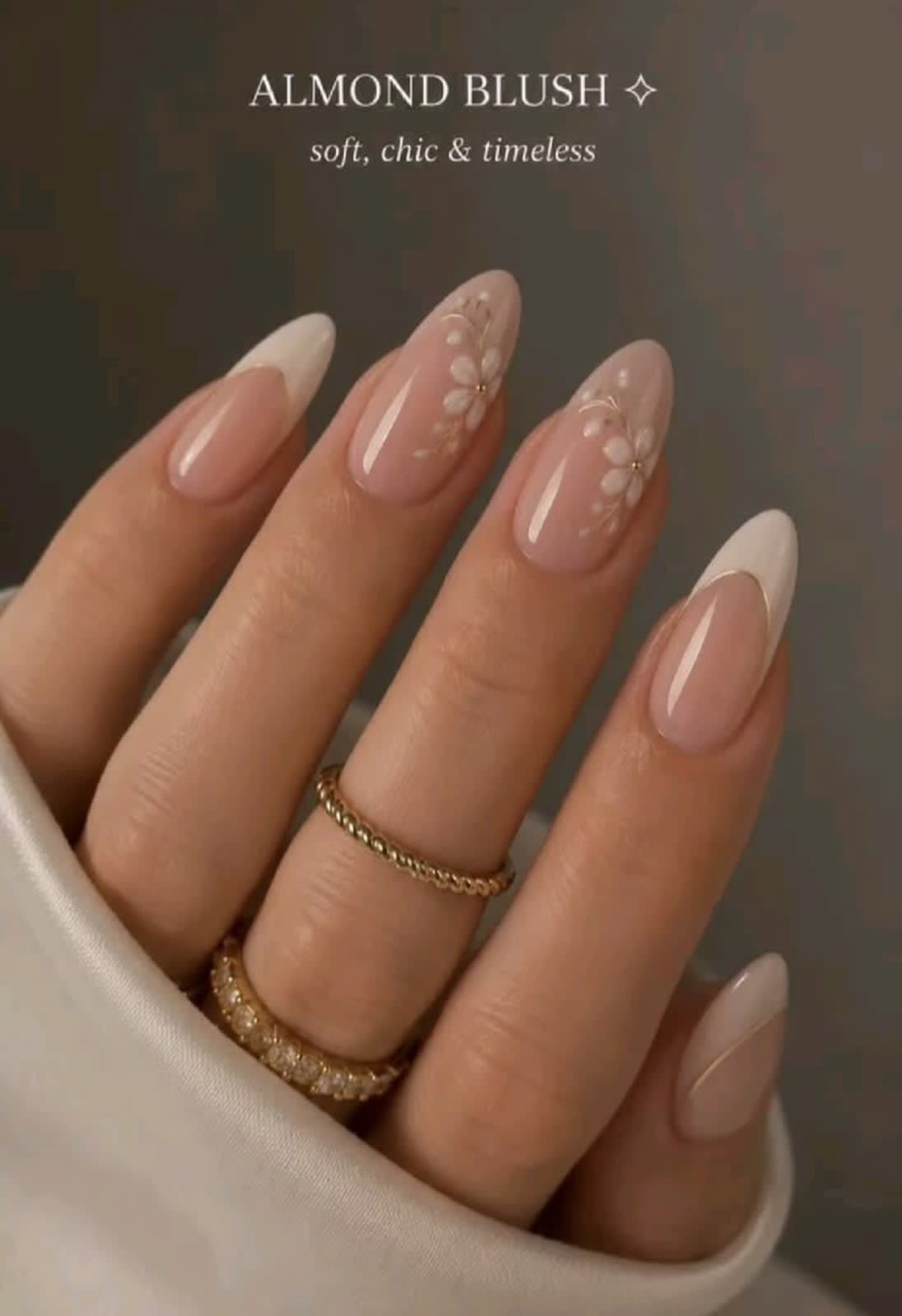 Nude Chrome Glass Press-On Nails