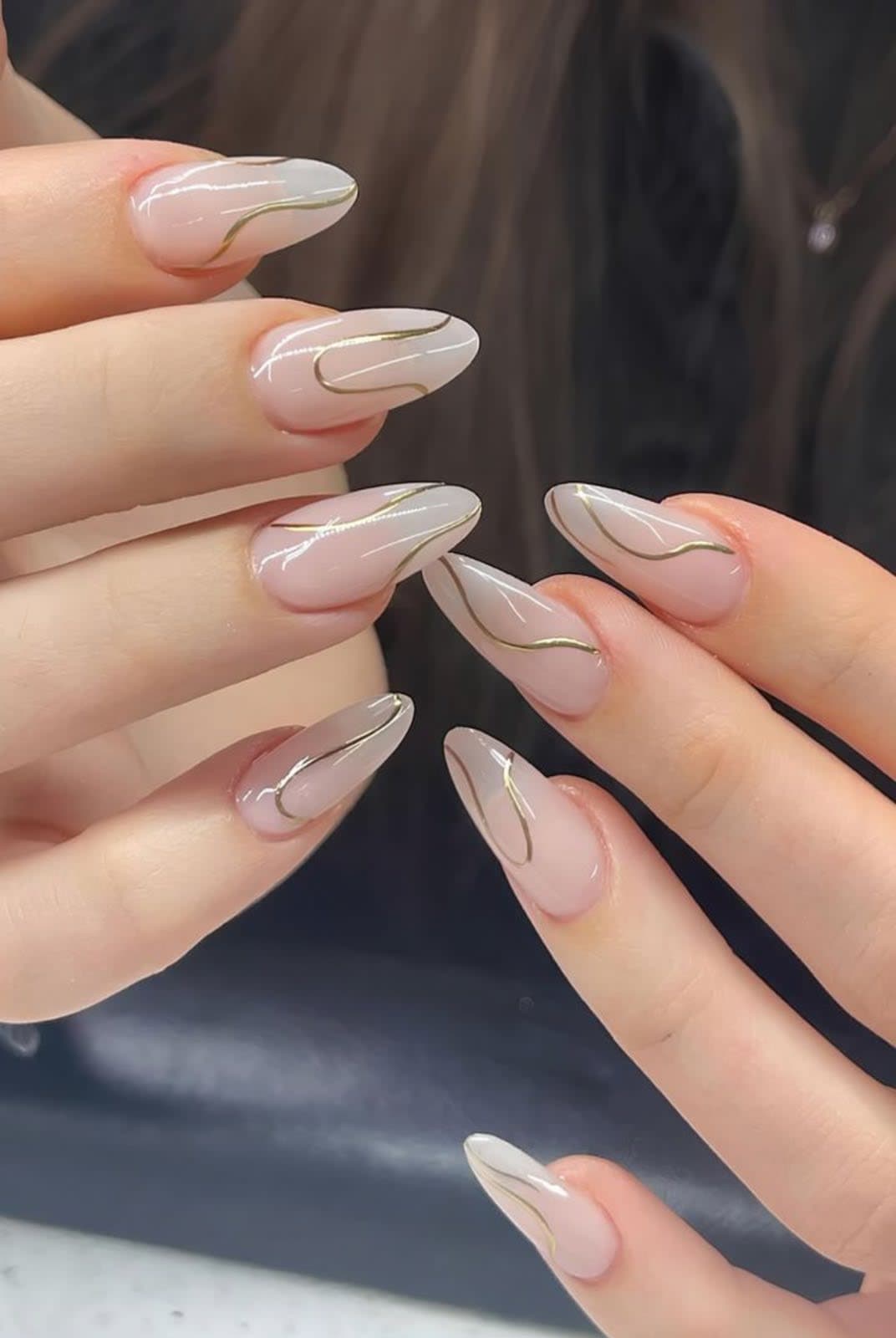 Burgundy Pearl Press-On Nails