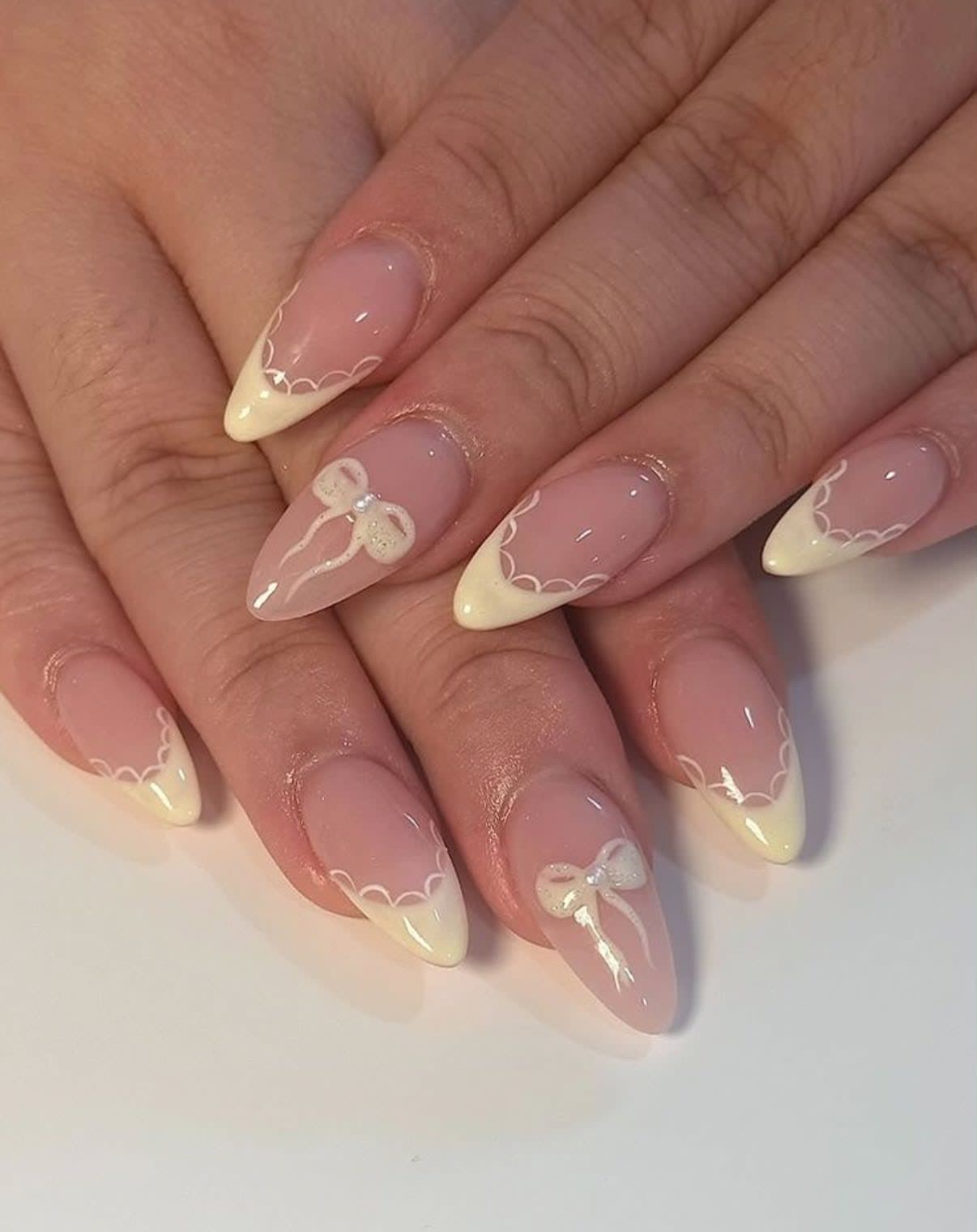 Tortoiseshell French Tip Press-On Nails