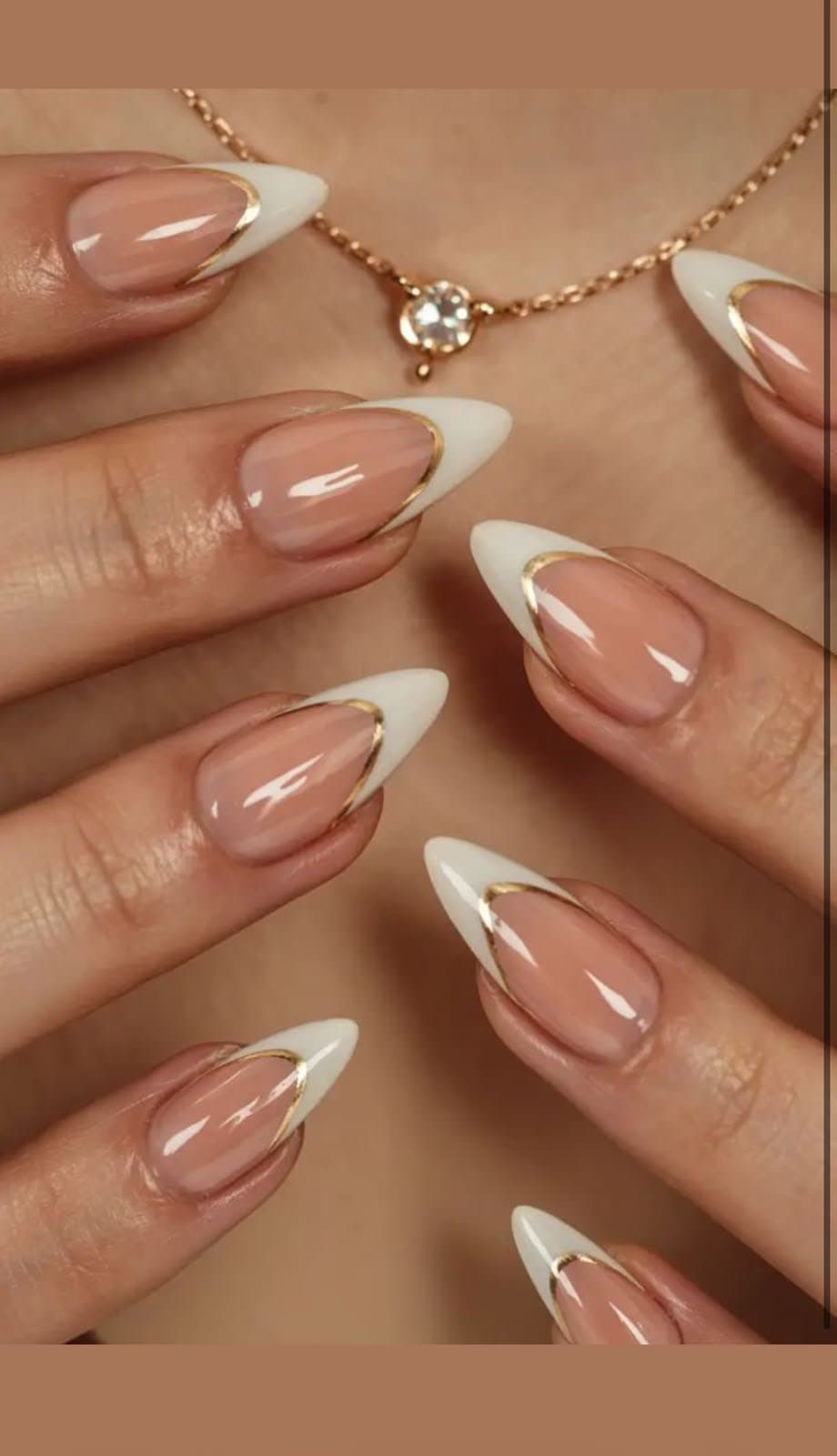 Emerald Green Chrome Press-On Nails