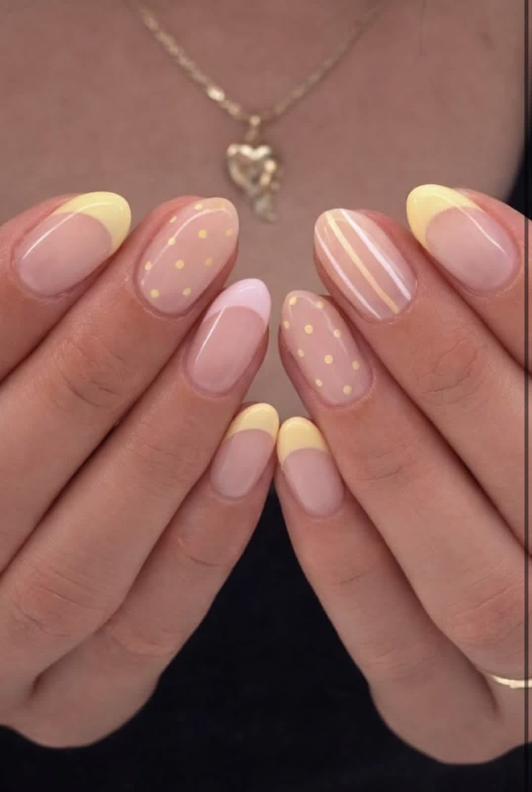Cherry Red French Tip Press-On Nails